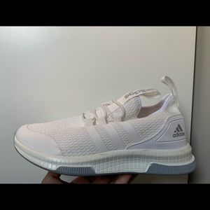 Adidas white runners